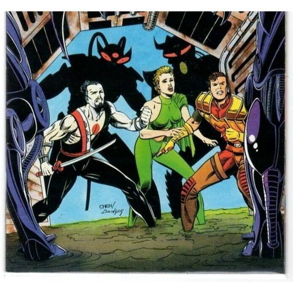 Comic Book Valiant July #11 U.S.A Printed Rai And The Future Force Vintage - Picture 5 of 10